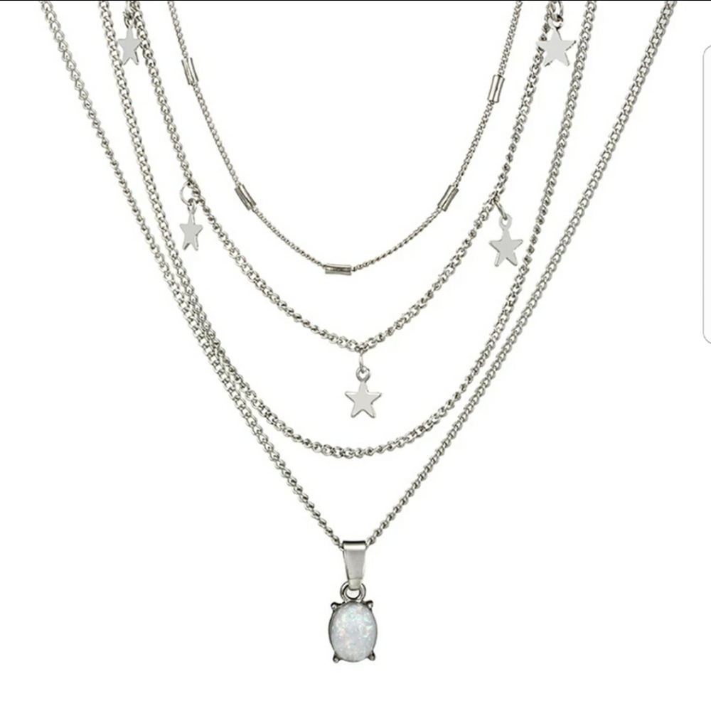 BOHO STYLE MULTI LAYERED NECKLACE